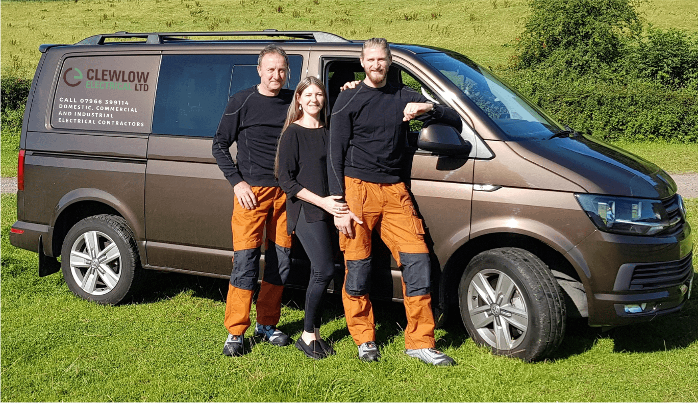 John, Georgie and Scott <br /> Clewlow Electrical LTD John, Georgie and Scott from Clewlow Electrical LTD in Leek Staffordshire
